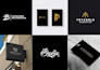 do unique modern minimalist luxury business logo design