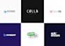create premium modern minimalist business logo design
