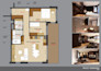 prepare a draft of your apartment layout