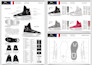 create techpack and render women shoe design for manufacture