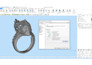 create stl ring custom jewelry cad design, 3d ring model stl cad ring rendering