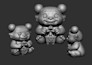 create best quality 3d models using z brush for 3d printing