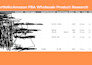 do product hunting for amazon fba wholesale