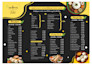 design or redesign your restaurant menu and digital  menu