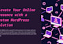 responsive personal portfolio website design in wordpress
