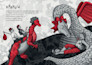 draw custom surreal illustrations for you