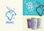 make a fun and whimsical hand drawn logo