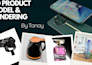 do realistic 3d product rendering and 3d product modeling