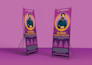 design professional roll up banner and stand banner