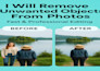 remove unwanted object from photos