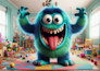 create pixar style 3d ai animation