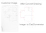 image scan pdf convert to autocad drawing