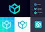 design modern app icon logo design