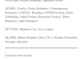 write your story outline or chapter by chapter breakdown
