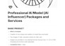 do realistic ai influencer model