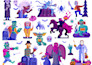 create vector or 3d character mascot illustration