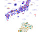 draw vector travel map of a city or a country