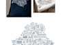 draw vector travel map of a city or a country