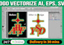 do manual vector tracing any image or logo fast delivery