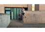 do parkour run and say your message