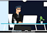 create modern 2d saas explainer videos and motion graphics