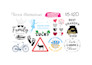 draw icons, symbols, signs, avatars