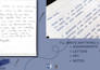write neat handwritten letters, notes, and assignments