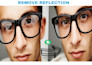 create realistic reflection effects for photos, products