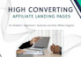 design clickbank and digistore24 affiliate sales funnels and landing pages
