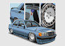create detailed car vector illustrations