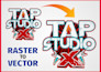 vector trace for embroidery, print and laser cutting