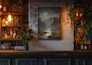 create realistic frame mockups for your art or photos