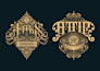 design custom lettering victorian style