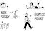 draw line art minimalist doodle illustrations