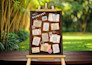 seating chart, floor decal and backdrops for your party