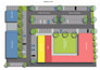 design 2d site plan, 3d landscape render, rv park