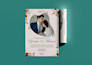 design wedding invitation cards, banner, wed events or flyer