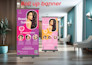 design professional rollup banner at cheap price