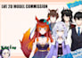 design and rig pro live2d vtuber model for vtube studio