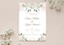 design an elegant wedding invitation card
