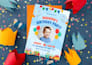 design birthday invitation card