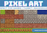 design custom pixel art tilesets and backgrounds