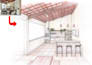 draw interior design illustrations for new projects