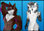 illustrate furry and your desired characters
