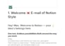 write professional email copy for saas and business