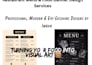 professional restaurant menu design, food menu card or digital menu