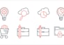 design custom icon set for your website and app
