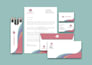 design business card, letterhead, and stationery items