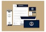 design business card, letterhead, and stationery items