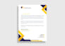 design professional letterhead in editable ms word format
